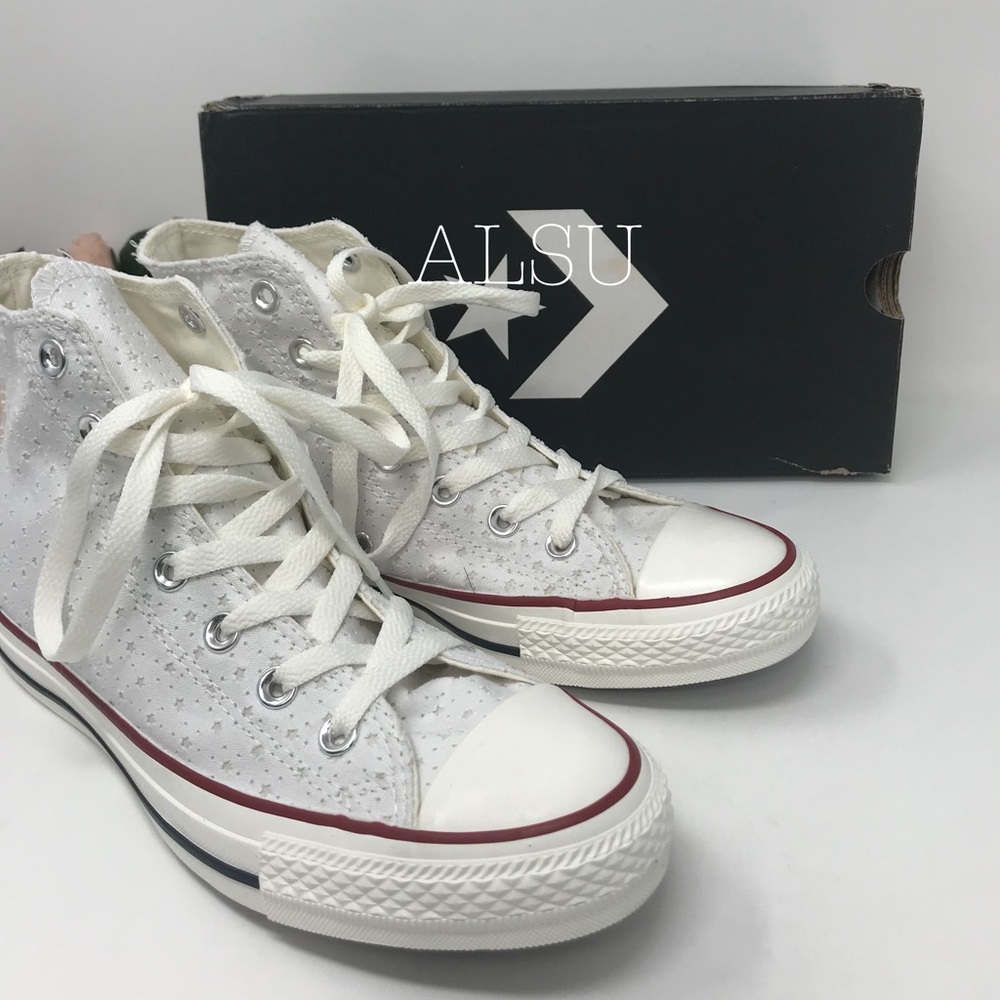 Converse Ctas High Top Garnet White Star W AUTHENT - Picture 8 of 8